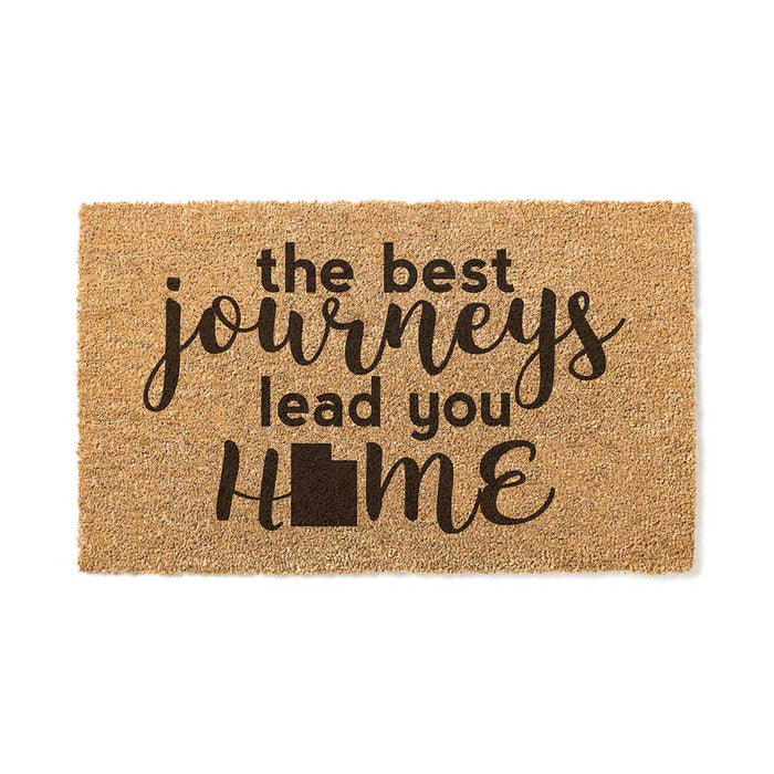 18x30 Coir Doormat Best Journeys Utah