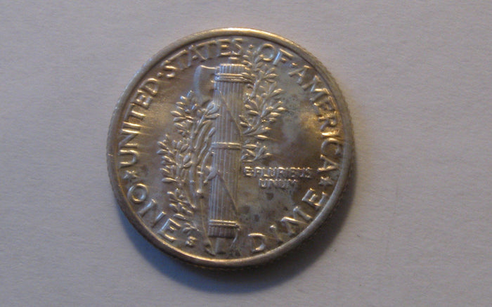 1931-S Mercury Dime.  Gem Uncirculated | Of Coins & Crystals