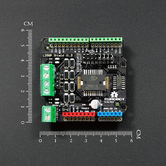 2x2A DC Motor Shield for Arduino by DFRobot - The Pi Hut