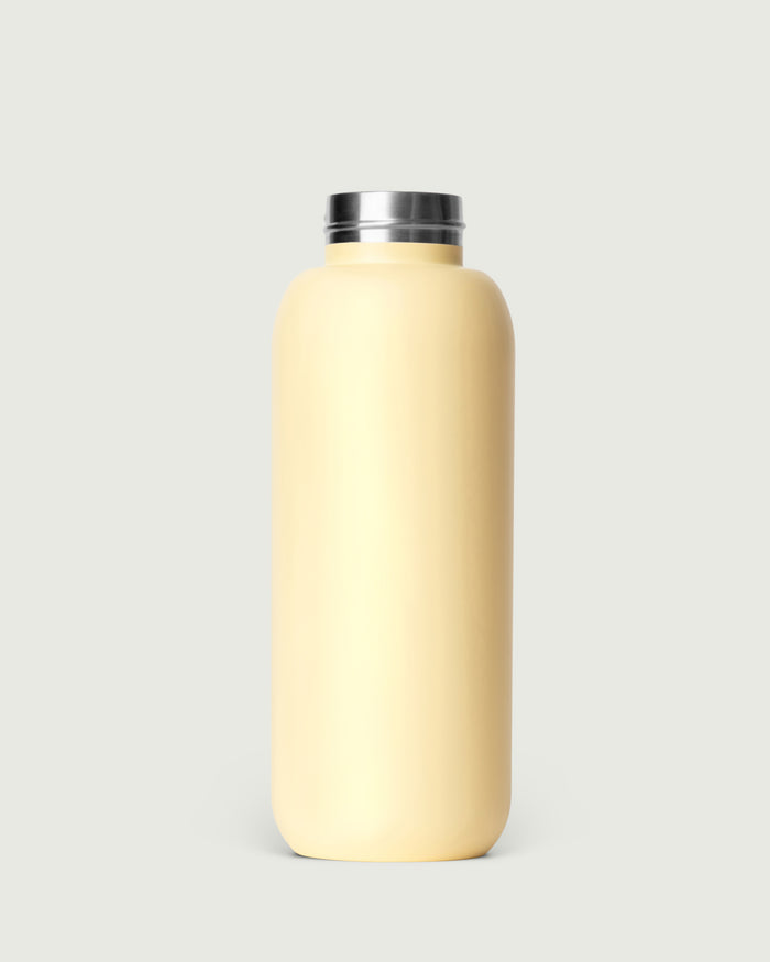 Buttermilk::32oz Bottle Sunnies Flask Tumbler yellow front