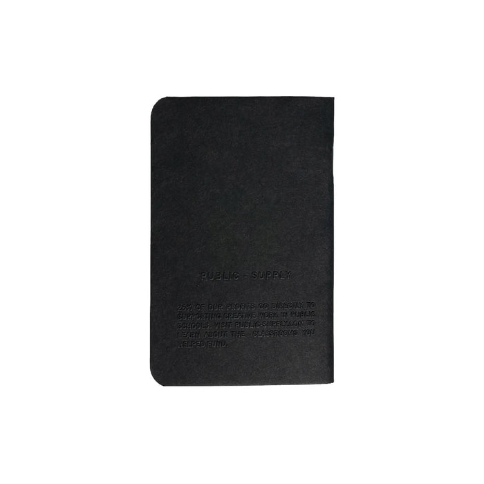 3.5x5.5" Embossed Pocket Notebook (Dotted)
