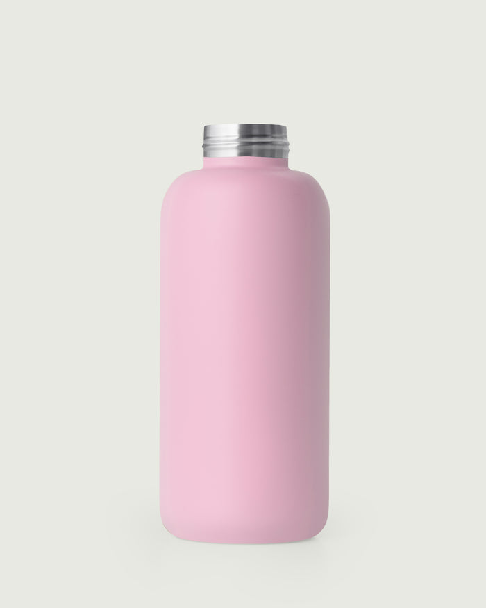 Taffy::40oz Bottle Sunnies Flask Tumbler pink front