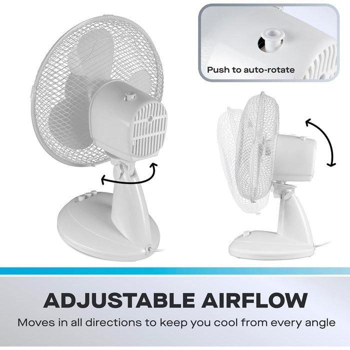 9” 2 Speed Cooling Fan | 373618 Euronics Ireland Fan Euronics Ireland