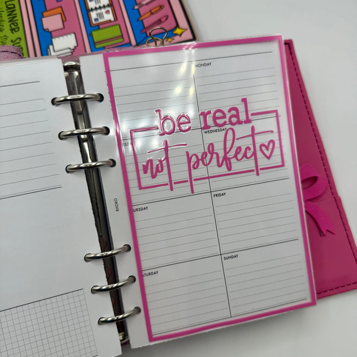 Be Real Not Perfect Dashboard