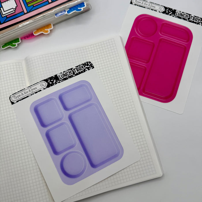 Lunch Tray Jumbo Stickers