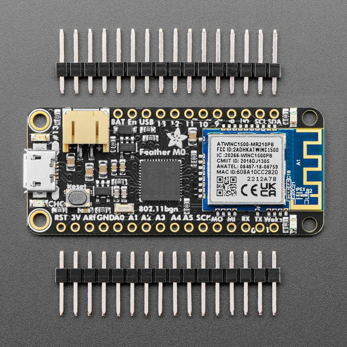 Adafruit Feather M0 WiFi - ATSAMD21 + ATWINC1500 by Adafruit - The Pi Hut