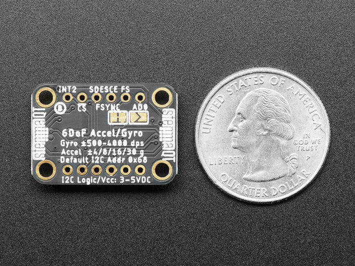 Adafruit ICM-20649 Wide Range ±30g  ±4000dps 6-DoF IMU (STEMMA QT / Qwiic) by Adafruit - The Pi Hut