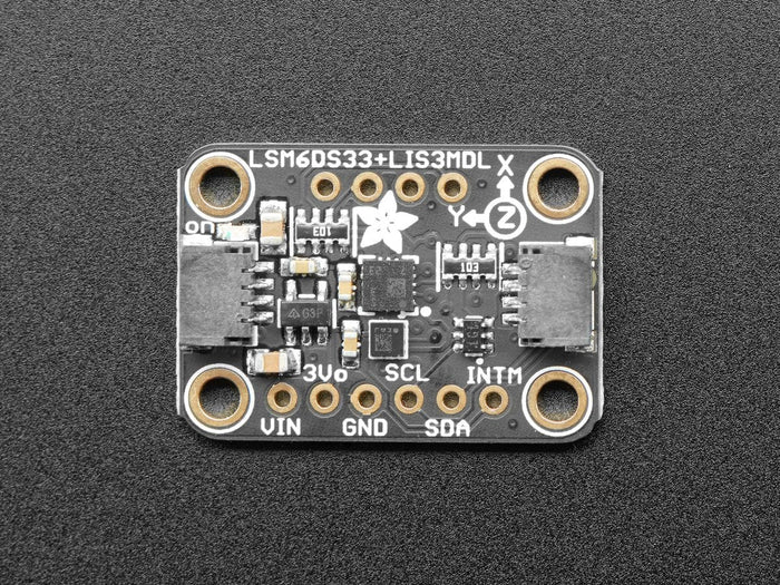 Adafruit LSM6DS33 + LIS3MDL - 9 DoF IMU with Accel / Gyro / Mag (STEMMA QT Qwiic) [Discontinued] by Adafruit - The Pi Hut