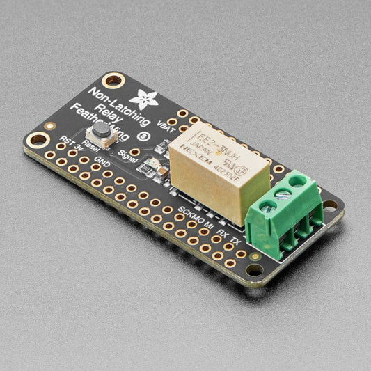 Adafruit Non-Latching Mini Relay FeatherWing by Adafruit - The Pi Hut