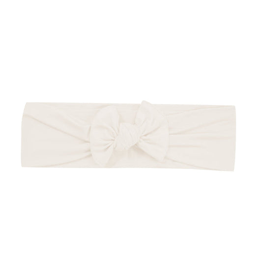 Kyte Baby Adult Bow Headband in Oat
