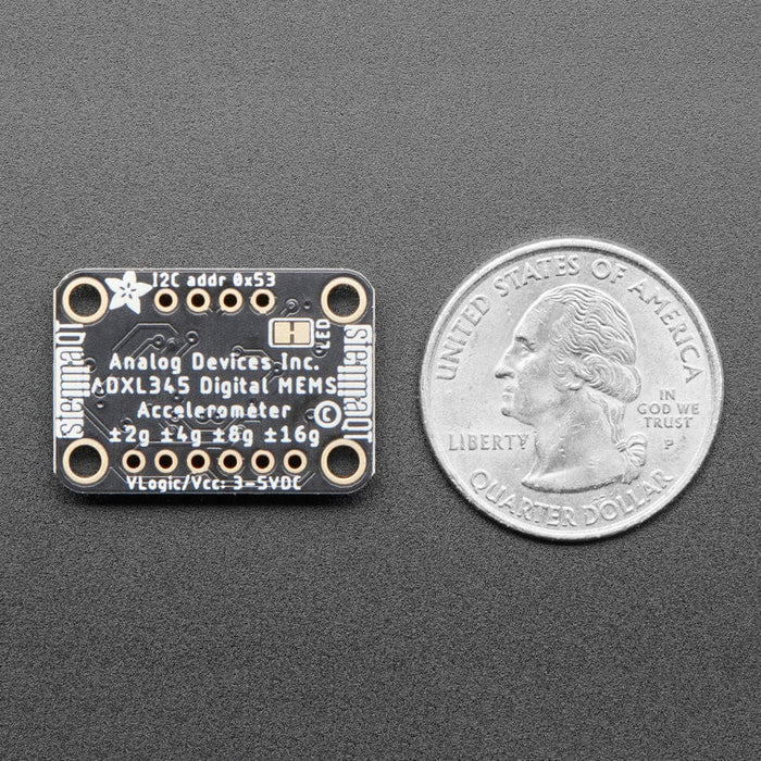 ADXL345 - Triple-Axis Accelerometer (+-2g/4g/8g/16g) w/ I2C/SPI by Adafruit - The Pi Hut
