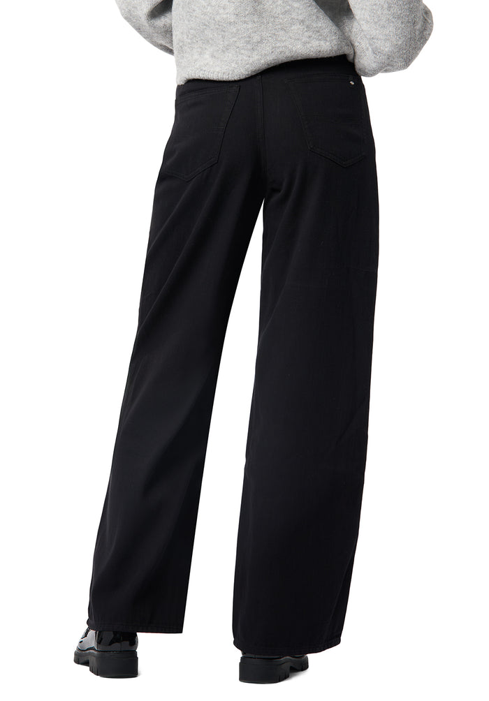 Buffalo Women Pants Black Denim Denim Pants Stretch