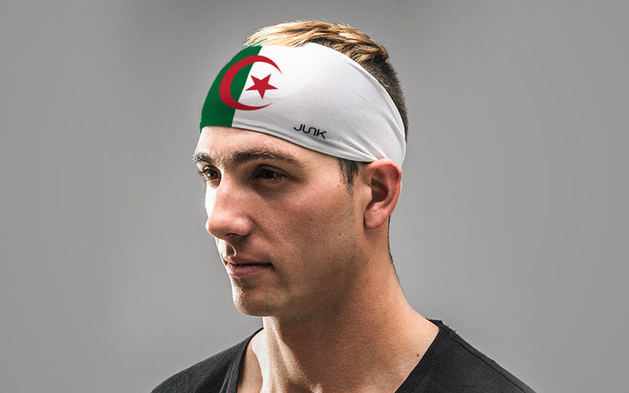 Algeria Flag Big Bang Lite Headband - View 4