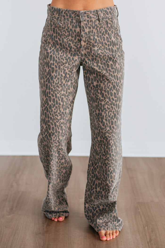 Alyx Hidden Jeans - Cheetah