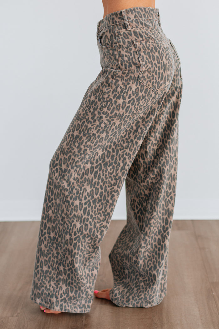 Alyx Hidden Jeans - Cheetah