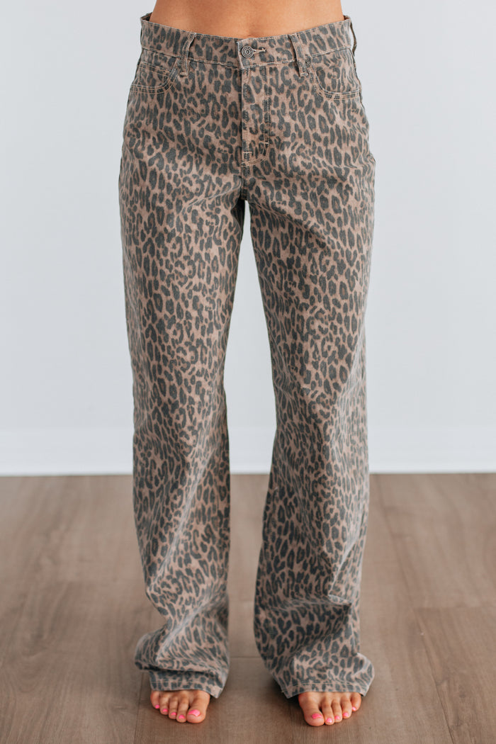 Alyx Hidden Jeans - Cheetah