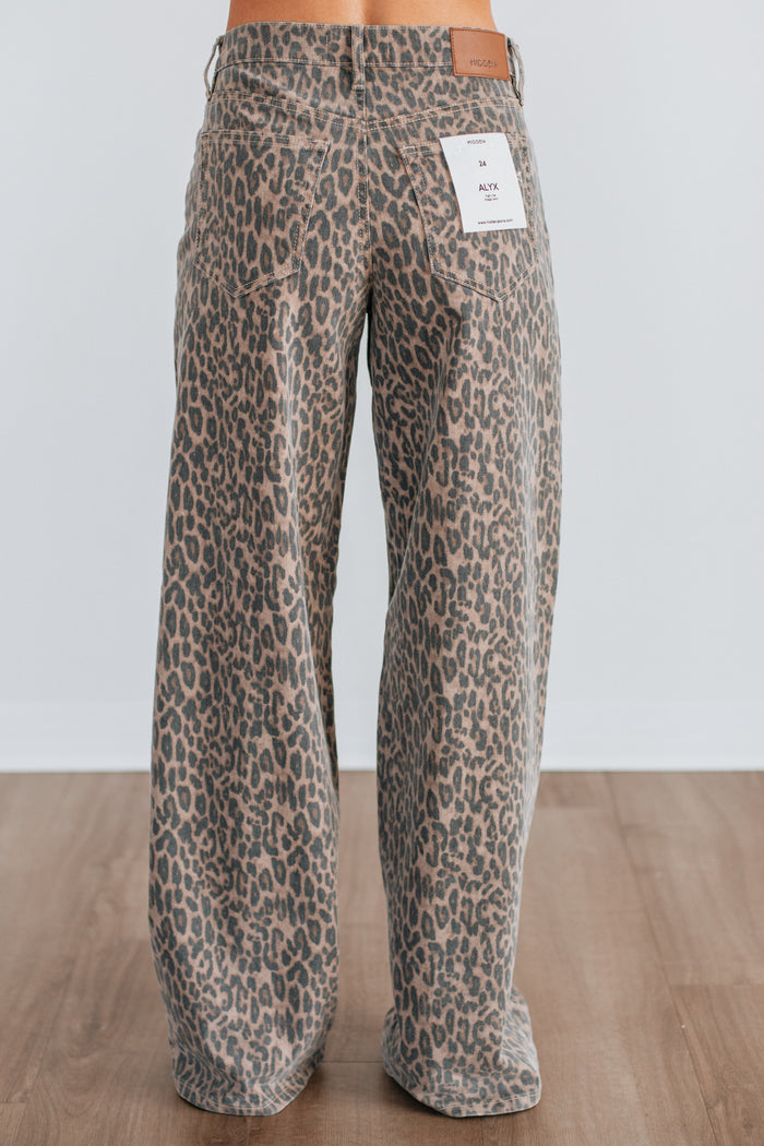 Alyx Hidden Jeans - Cheetah