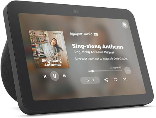 Amazon Echo Show 8 3rd generation 2023 (newest model), With Spatial Audio, Smart Home Hub, and Alexa