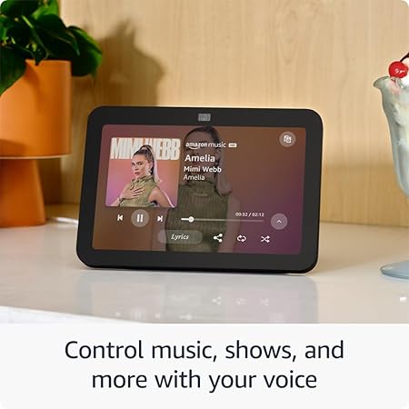 Amazon Echo Show 8 3rd generation 2023 (newest model), With Spatial Audio, Smart Home Hub, and Alexa