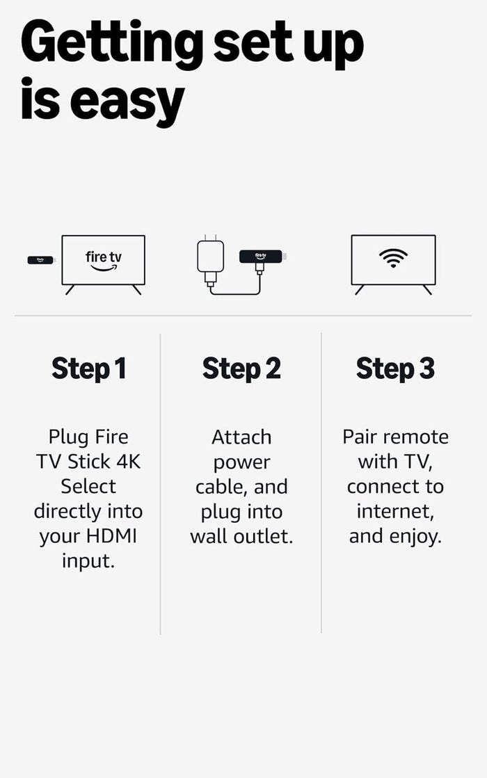 Amazon Fire TV Stick 4K Select (2025 Newest Model) – Alexa Smart TV Stick | Cambodia