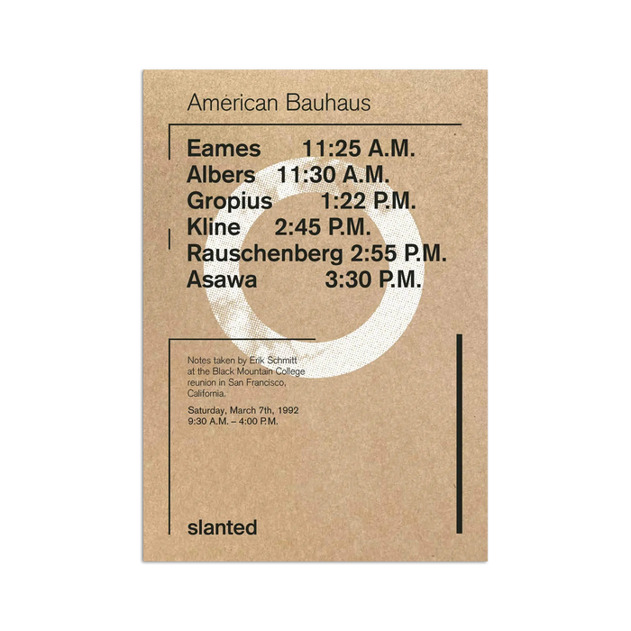 American Bauhaus