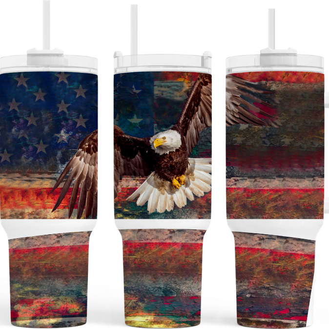 American Eagle 40 oz Tumbler