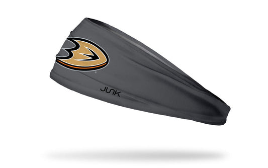 Anaheim Ducks: Logo Gray Big Bang Lite Headband - View 1