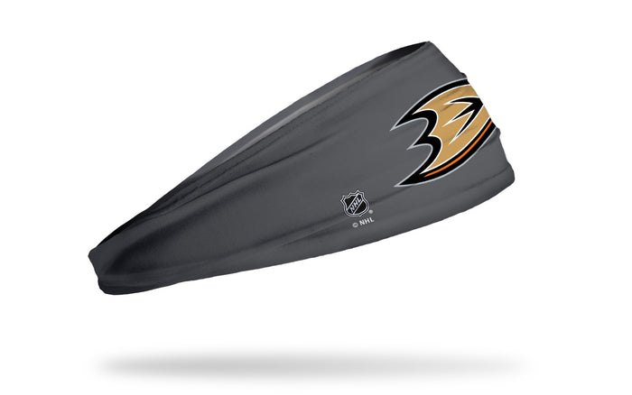 Anaheim Ducks: Logo Gray Big Bang Lite Headband - View 2