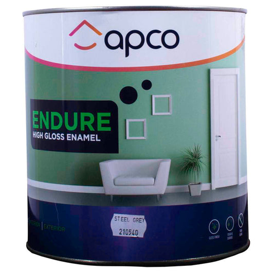 Apco Endure Gloss Enamel Grey 4L