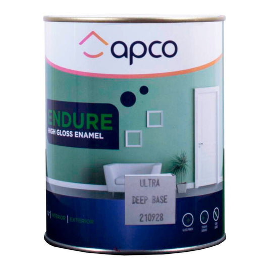 Apco Endure Gloss Enamel Ultra Deep Base 1L