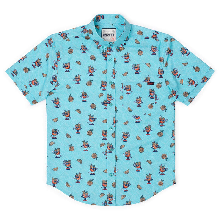 RSVLTS RSVLTS Short Sleeve Shirt Steve's Birthday Collection "Aperol Steve" – KUNUFLEX Short Sleeve Shirt Steve's Birthday Collection "Aperol Steve" – KUNUFLEX Short Sleeve Shirt
