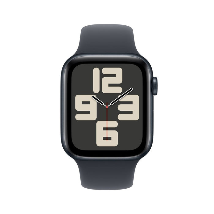 Apple Watch SE GPS 44MM Midnight Aluminium Case with Midnight Sport Band - M/L | MXEK3QA/A Apple Smartwatch Euronics Ireland