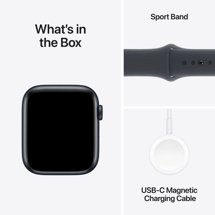 Apple Watch SE GPS 44MM Midnight Aluminium Case with Midnight Sport Band - M/L | MXEK3QA/A Apple Smartwatch Euronics Ireland