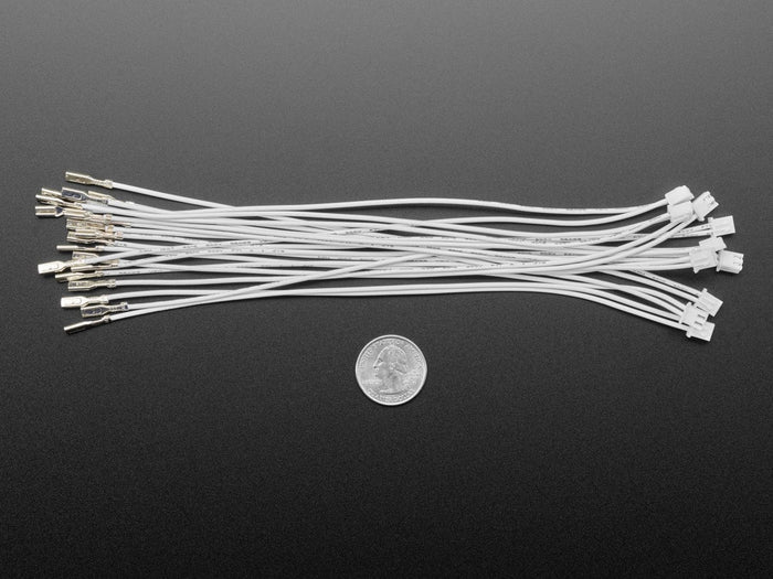 Arcade Button Quick-Connect Wire Pairs - 2.8mm/0.11" (10 pack) by The Pi Hut - The Pi Hut