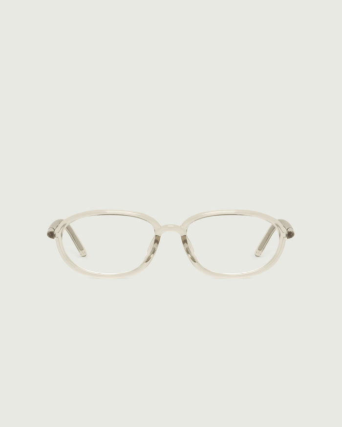 Julep::Arden Eyeglasses oval Yellow castor seed front
