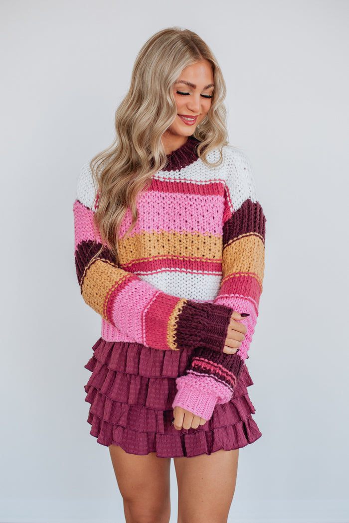Arica Striped Sweater