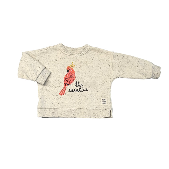 Art Class | Speckled Bird Sweatshirt |12M