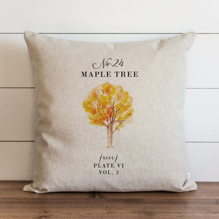 Autumn Maple Tree Pillow Cover