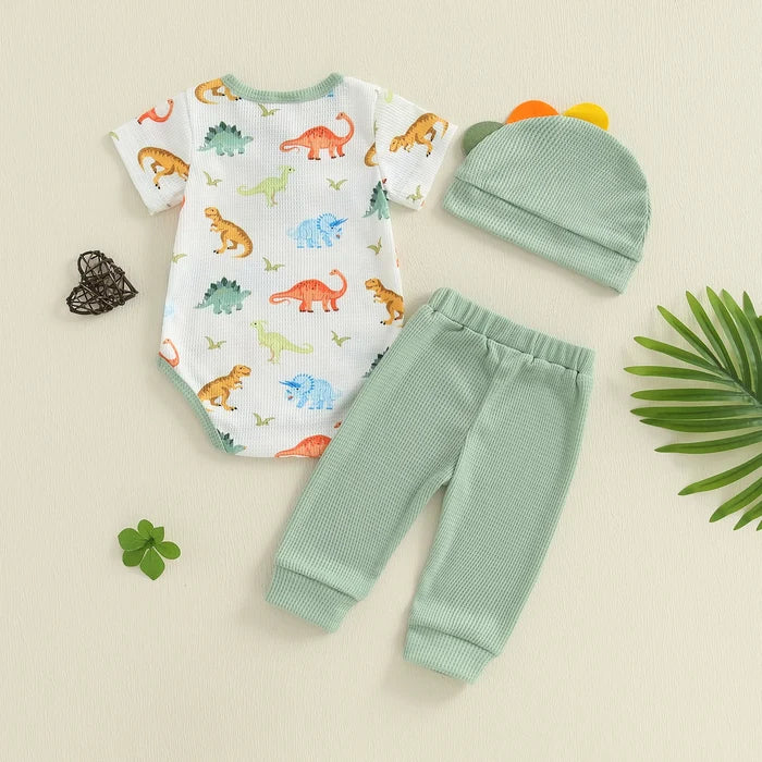 BABY DINO Outfit with Beanie