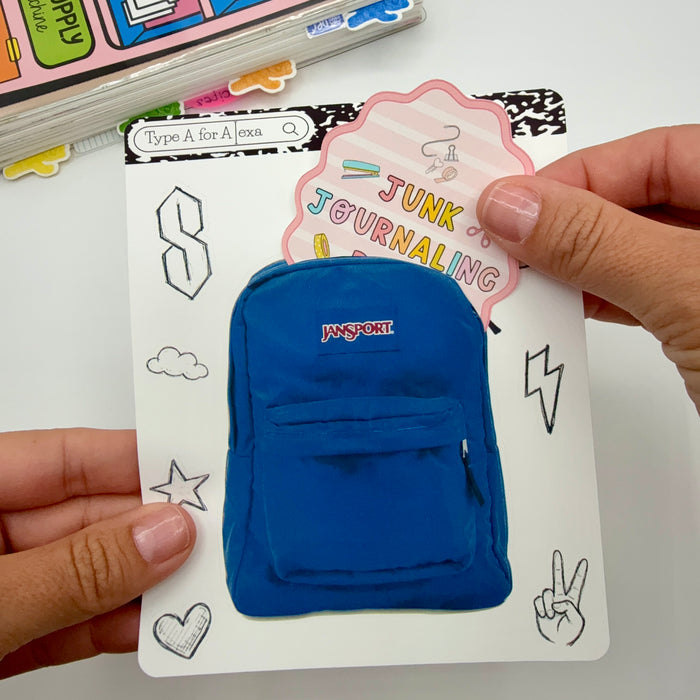 Backpack Jumbo Journaling Sticker Pocket