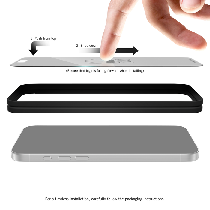 Badtz-Maru x Screen Skinz Thinking iPhone Clear Screen Protector Screen Skinz