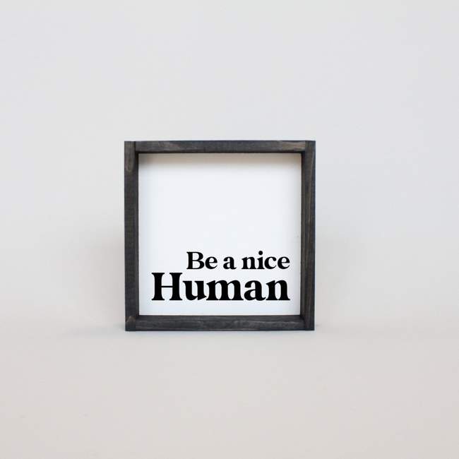 adorable ebony be a nice human wall decor