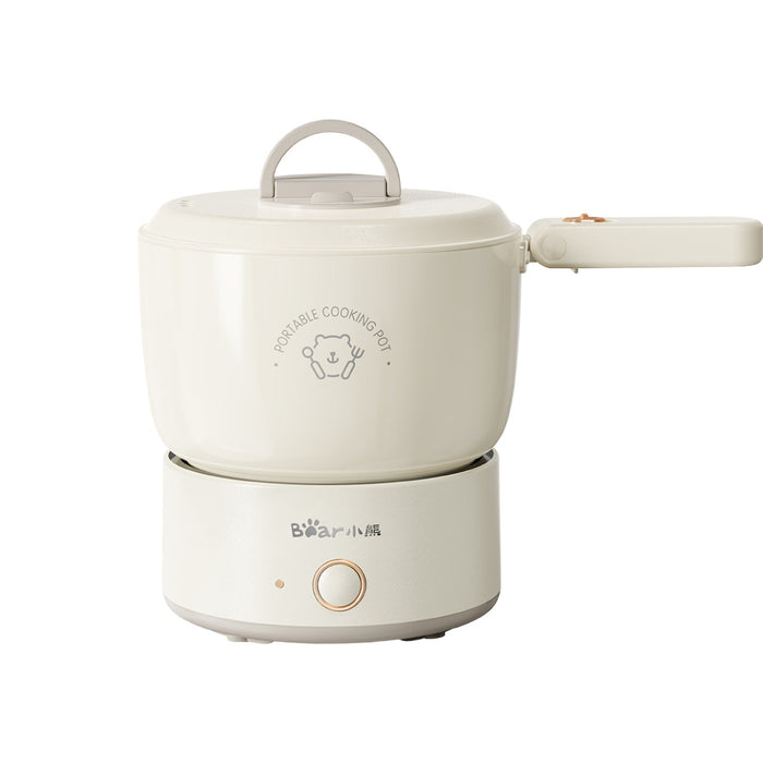 Bear 1.2 Travel Cooker, Travel Pot, Travel jug, Multi Cooker, Mini Steamboat with Ceramic coated inner pot (DRG-V12Z1)