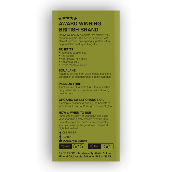 BeautyPro Squalane Nourishing Daily Serum 30ml