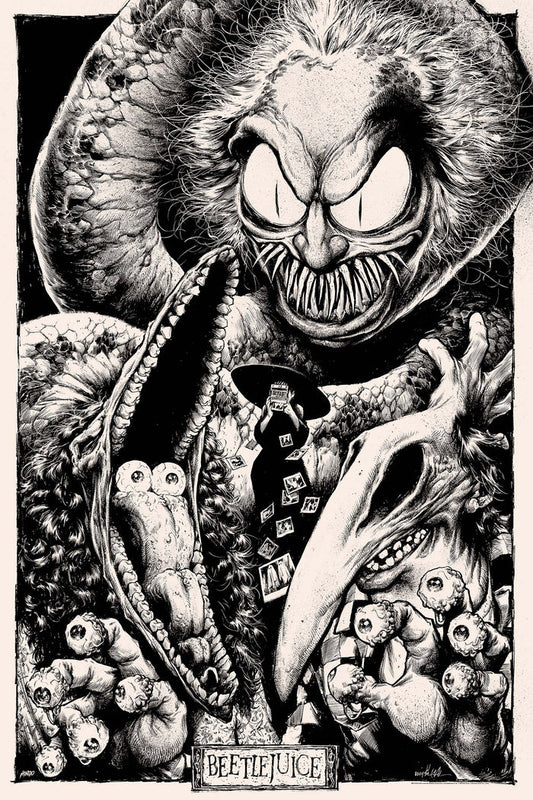 Beetlejuice Variant Poster