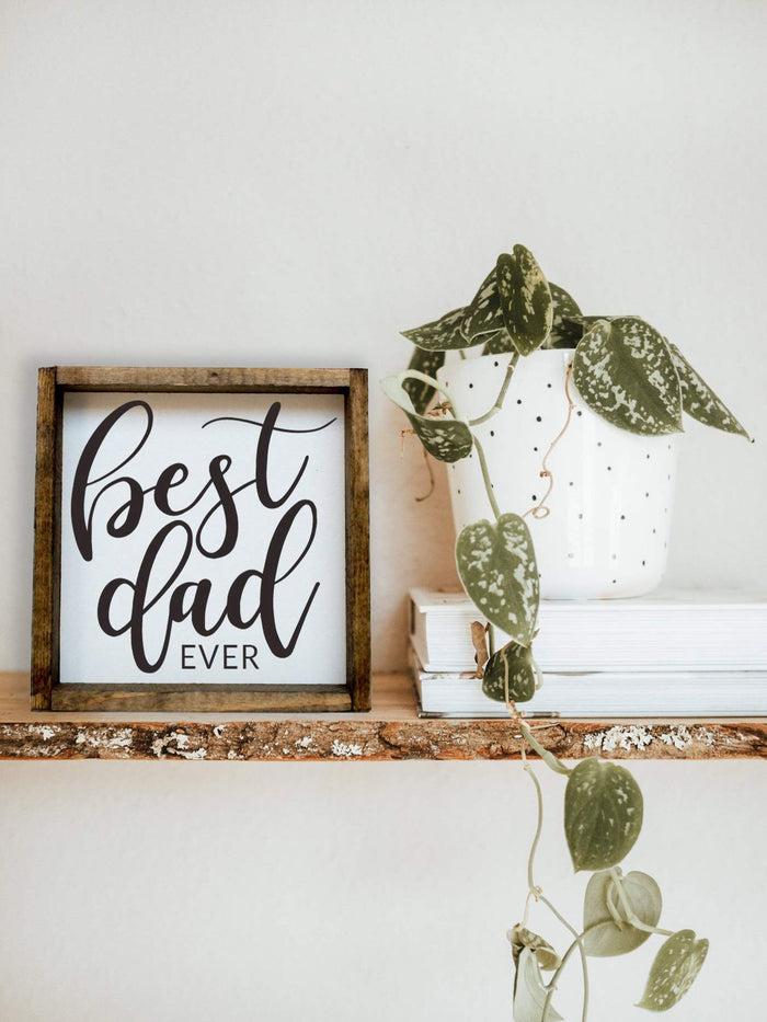 best dad ever self decor