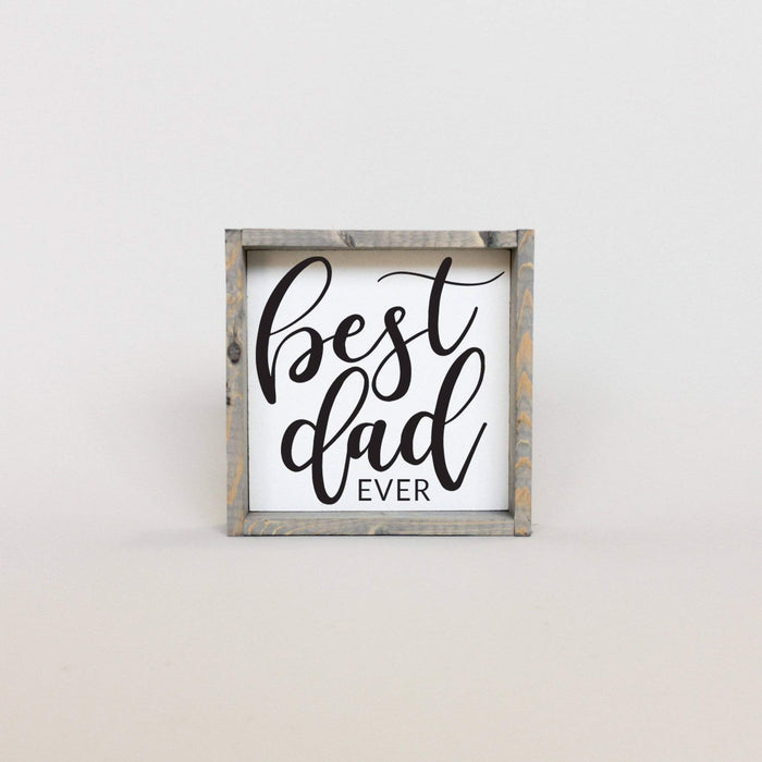 best dad ever wall decor