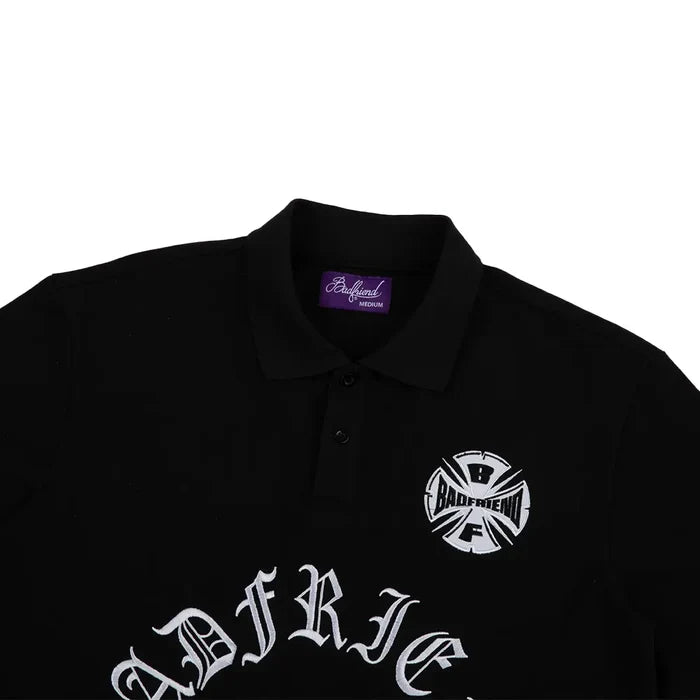 Best Out Embroidered Knit Polo 'Black'