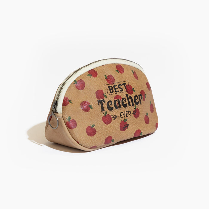 Best Teacher Ever Cosmetic Pouch Cosmetic Pouch In House Bag