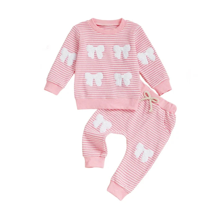 BOWTIES Striped Pink Outfit